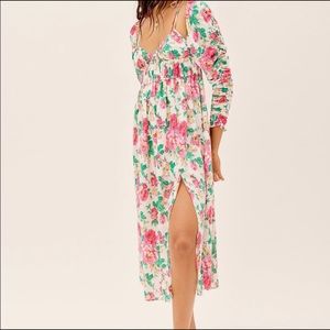 For love and lemons Becca midi dress NWT